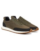 HUGO Tenisi barbati Open Green 340 - culoare verde - material textil
