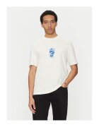 HUGO Tricou barbati - alb - bumbac -