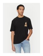 HUGO Tricou barbati negru - bumbac -