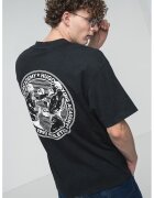 HUGO Tricou cu decolteu la baza gatului Dwresto - Negru