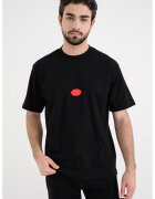 HUGO Tricou de bumbac cu logo stampila - Negru