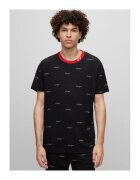 HUGO Tricou de pijama - negru
