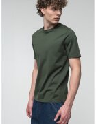 HUGO Tricou slim-fit Dimerstee - Verde padure