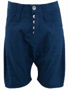 Humor Pantaloni Scurti Barbati - Lago - Marime M - Albastru - Croi Slim Fit - Stil Conic / Ajustat - Inaltime Talie Medie / Regulata - Inchidere Nasturi