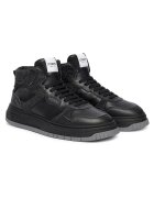 Iceberg Pantofi sport barbati Comb Houston - piele naturala - negru