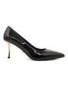 Il Passo Pantofi din piele lacuita cu toc stiletto Francisca - Negru