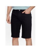 Indicode Pantaloni scurti din denim barbati Kaden 70-100 - Bumbac/Lyocell - Negru - Negru