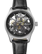 Ingersoll Ceas de barbat I17401 clasic cu mecanism schelet - de culoare neagra