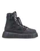 Inuikii Pantofi sport high-top de piele Matilda - Negru