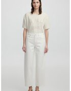 Ipekyol Blugi crop cu talie inalta - Crem