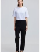 Ipekyol Pantaloni regular fit cu talie medie - Negru