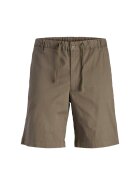 Jack & Jones Pantaloni scurti baieti Jack Jones Junior - 12275013 - Bumbac - Maro - Maro