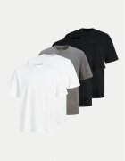 Jack & Jones Set 5 tricouri barbati - 304944581 - Bumbac - Multicolor - Multicolor