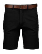 Jack & Jones Bermude chino cu curea - Negru
