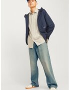 Jack & Jones Blugi baggy cu aspect decolorat - Albastru deschis melange