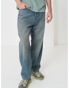 Jack & Jones Blugi relaxed fit cu aspect decolorat - Albastru prafuit
