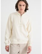 Jack & Jones Bluza de trening cu fenta cu fermoar Bleecker - Crem