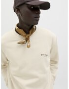 Jack & Jones Bluza de trening din amestec de bumbac - Alb