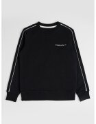 Jack & Jones Bluza de trening din amestec de bumbac cu decolteu la baza gatului - Alb/Negru