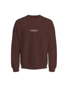 Jack & Jones Bluza JACK &JONES Bleecker Aop Box Crew JNR 52349 - Maro
