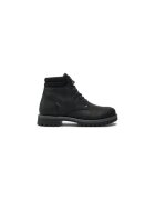 Jack & Jones Bocanci de drumetie barbati Jack Jones - 12257999 - Piele naturala - Negru - Negru