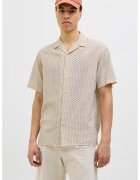 Jack & Jones Camasa cu cusaturi decorative - Bej deschis