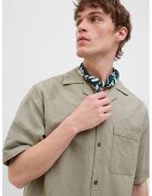 Jack & Jones Camasa cu maneci scurte - Verde muschi