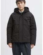 Jack & Jones Geaca cu gluga si buzunare cu fermoar - Negru