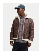 Jack & Jones Geaca din imitatie de piele barbati Jack Jones - maro