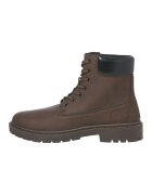 Jack & Jones Ghete de piele ecologica cu sireturi - Maro