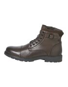 Jack & Jones Ghete de piele - Maro inchis