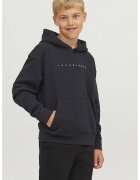 Jack & Jones Hanorac cu detaliu logo - Negru