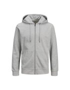 Jack & Jones Hanorac JACK &JONES Basic - 12181901-Light Grey Melange REG 16561 - Gri