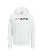 Jack & Jones Hanorac JACK &JONES Corp Old Logo 27579 - Alb