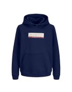 Jack & Jones Hanorac JACK &JONES Inwood Block Branding JNR 50129 - Albastru
