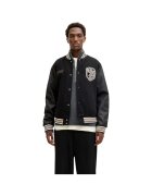 Jack & Jones Jacheta JACK &JONES Meadows College Bomber 50628 - Negru