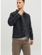 Jack & Jones Jacheta uni din denim cu maneci lungi - Negru
