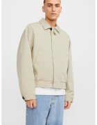 Jack & Jones Jacheta usoara cu guler clasic - Alb fildes