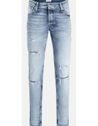 Jack & Jones Pantaloni barbati Jack Jones - 12261699 - Bumbac/Bumbac - Albastru - Albastru