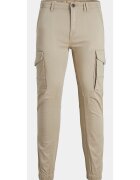 Jack & Jones Pantaloni barbati - Jack Jones - JPSTPAUL VESELATA - bumbac - bej -