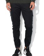 Jack & Jones Pantaloni cargo slim fit Paul - Negru