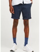 Jack & Jones Pantaloni chino scurti cu model uni - Bleumarin