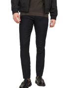Jack & Jones Pantaloni costum barbati - din amestec de lana - Super Slim - JPRSOLARIS Premium - Negru