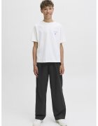 Jack & Jones Pantaloni de bumbac cu croiala lejera - Negru stins