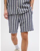 Jack & Jones Pantaloni scurti din amestec de bumbac organic - Alb/Bleumarin