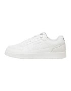 Jack & Jones Pantofi sport low-cut de piele ecologica - Alb optic