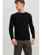 Jack & Jones Pulover barbati - 32818 - Bumbac - Negru