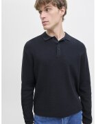 Jack & Jones Pulover din amestec de bumbac cu model uni - Albastru ultramarin
