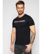 Jack & Jones Tricou barbati - 14316 - Bumbac - Negru
