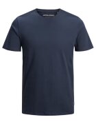 Jack & Jones Tricou barbati - 208514910 - Bumbac - Bleumarin